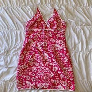 ATY Triangles Pink mini dress